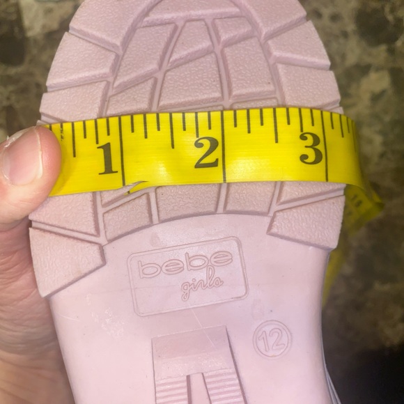 NWT Bebe girls glitter and rhinestone slip on cozy boots. Size 12 - Picture 8 of 10